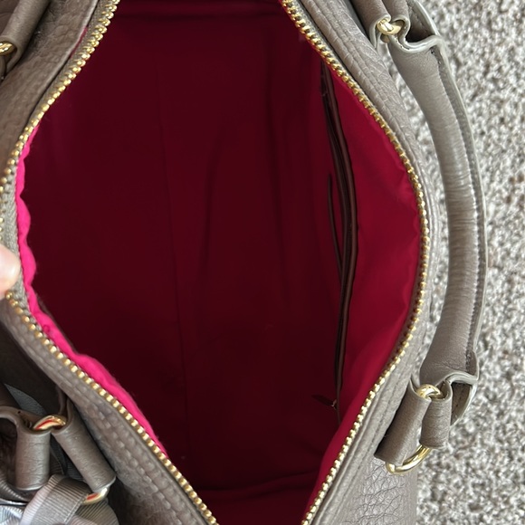 Steve Madden Dark Grey Bowler Style Purse - Picture 7 of 12